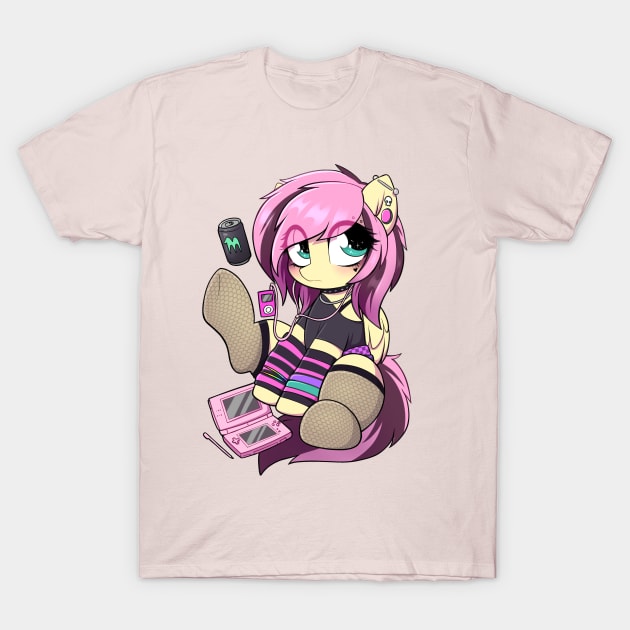 Emo Shy T-Shirt by moozua